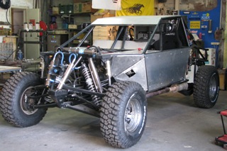 רכב מירוץ ראלי טרופי טראק בהרכבה עצמית  - רדיאטור מודיעין 4x4